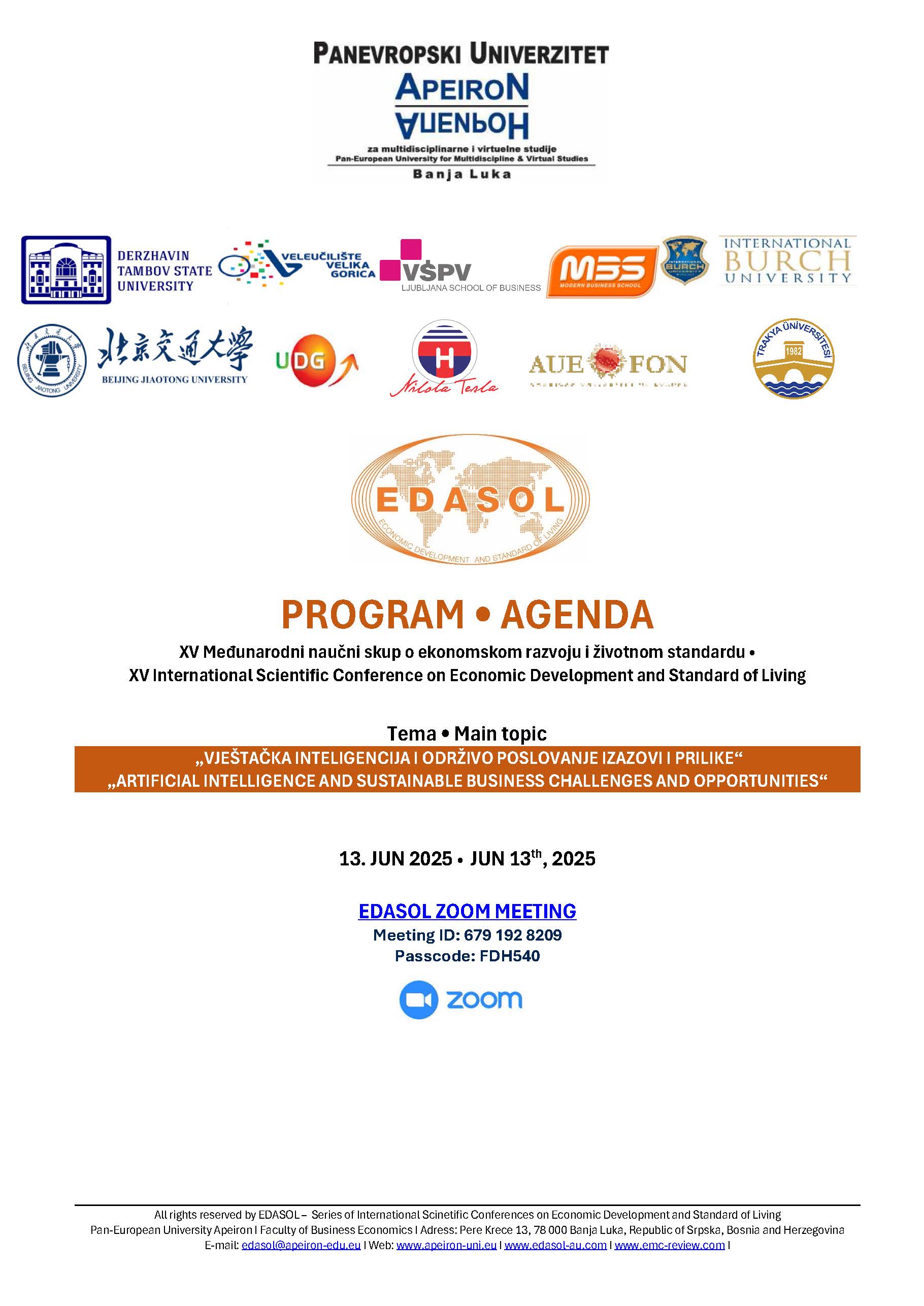 agenda